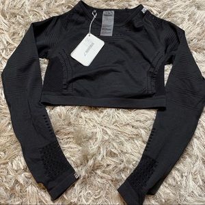 Gymshark Cropped Long Sleeve size M